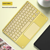 Bluetooth Keyboard With Touch For Mobile Phone Tablet Wireless Rechargeable