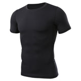 Slim-fit Casual Crew-neck Python-pattern T-shirt For Men