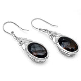 26.52 Carat Genuine Smoky Quartz .925 Sterling Silver Ring, Pendant and Earrings Set