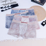Mens Ice Silk Mesh Underwear Antibacterial And Breathable Boxer Briefs