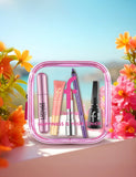 Flormar Happiness Is Your Color Pink Clear Makeup Bag