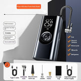 Portable Wireless Car Air Pump With Tire Pressure Monitoring