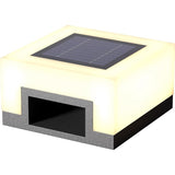 Modern Minimalist Outdoor Solar-powered Stainless Steel Waterproof Courtyard Lights