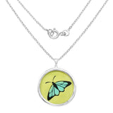 29.50 Carat Genuine Citrine .925 Sterling Silver Pendant