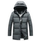New Mens Graphene Cotton Jacket With A Detachable Hoodextra-thick And On-trend