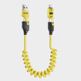 KP-314 3-in-1 4-in-1 65W Retractable Charging Cable Fast Charging For Appl Huawe Cross-Border Product