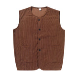 New Versatile Retro-chic Casual Corduroy Vest