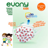 Evony Children's Face Mask: 10-Pack - TSE Certified, Soft, Comfortable, & Allergy-Free Kids Face Masks for Reliable Respiratory Protection