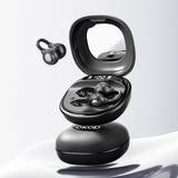 KP-229 Hot-selling New Wireless Bluetooth Earbuds Digital Display Open-ear Clip-on Design Non-in-ear Built-in Vanity Mirror Long Battery Life In Stock