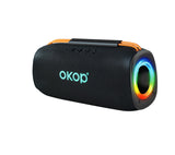 KP-815 Best-Selling Portable Bluetooth Speaker With RGB Lighting Compact Heavy Bass Audio For Home Desktops And Outdoor Use