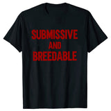 Obedient And Reproducible T-shirt Funny Humor Pure Cotton Neutral