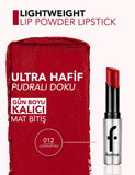 Flormar Lightweight Lip Powder Matte Lipstick 3g