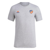 adidas Mens Size Short Sleeve Pre-Game T-Shirt Medium Grey Heather/Fc Cincinnati XX-Large Tall