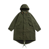 Loose-fit Retro-style Mid-length Trench Coat