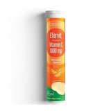 Efervit Vitamin-C 1000 mg Effervescent Tablets - Boosts Immune System, Orange Flavored Dietary Supplement