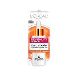 Loreal Paris Revitalift Clinical C Vitamin C Brightening Anti-Aging Serum 30ml - Brightens, Evens Skin Tone, Reduces Dark Spots