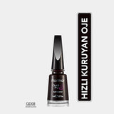 Flormar Quick Dry Nail Polish - 60-Second Drying, Highly Pigmented, Long-Lasting Nail Color