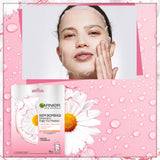 Garnier Chamomile Sheet Mask - Hydrating, Soothing & Relaxing Face Mask for Sensitive Skin
