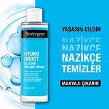 Neutrogena Hydro Boost: Hydrating Micellar Water Makeup Remover - Gentle Cleansing with Hyaluronic Acid, Removes Waterproof Makeup (13.53 fl oz)