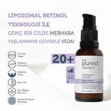 The Purest Solutions Anti-Aging Night Serum with Liposomal Retinol for Youthful Skin - Enhances Retinol Delivery, Reduces Fine Lines & Wrinkles