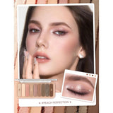 Sheglam Peach Perfection 9-Color Eyeshadow Palette