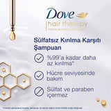 Dove Hair Therapy Breakage Remedy Shampoo - Nourishing, Anti-Breakage Hair Care for Damaged, Fragile Hair