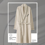 Pajamas Men's Spring And Autumn Cotton Long-sleeved Sleeping