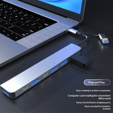 8-in-1 Dual-Head Multi-Function Docking Station Laptop Extender