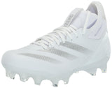 adidas Unisex Adizero Impact American Football Sneaker White/Silver Metallic/White 7 US Men