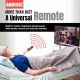Anderic Substitute for RCA STB7766C REMOTE Digital TV Tuner Converter Remote Control [RRH100]