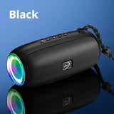 KP-540 Best-Selling Portable Bluetooth Speaker Outdoor Sports-Ready Waterproof With Carry Strap RGB Lights Supports Memory Card Playback In Stock