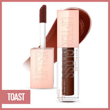 Maybelline Lifter Gloss: Honey'd Nude Lip Gloss with Hyaluronic Acid for Hydrated, Fuller-Looking Lips - High Shine, Moisturizing Formula