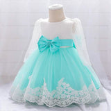 Baby Girls' Basic Christening Floral Dress