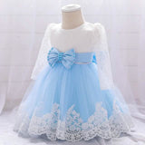 Baby Girls' Basic Christening Floral Dress