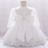 Baby Girls' Basic Christening Floral Dress