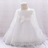 Baby Girls' Basic Christening Floral Dress