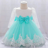 Baby Girls' Basic Christening Floral Dress