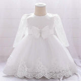 Baby Girls' Basic Christening Floral Dress
