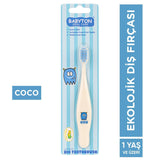 Babyton Coco Ecological Kids Toothbrush with Soft Bristles