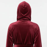 Women’s Plush Hooded Robe - Spa-Worthy Comfort at Home