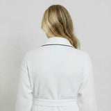 Knee-Length Waffle Robe for Women