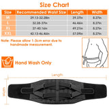 Back Support Brace Breathable Mesh Lumbar Support Belt