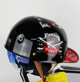 Creative Printed Retro Home Motorcycle Helmet