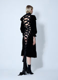 Balenciaga Women Lace-Up Dress