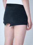 Balenciaga Women Cut-Off Brief Mini Skirt