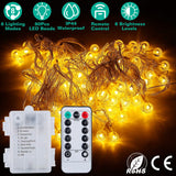 Ball LED Globe String Lights