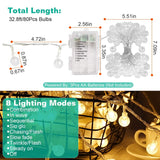 Ball LED Globe String Lights