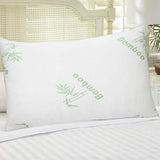 Bamboo Memory Foam Hypoallergenic Pillow - Assorted Sizes