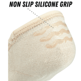 Super Low Cut No Show Bamboo Rayon Socks - 4 Pair