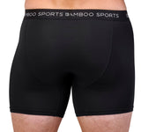 Men's 4" Inseam Bamboo Rayon Boxer Briefs - 4 Pack